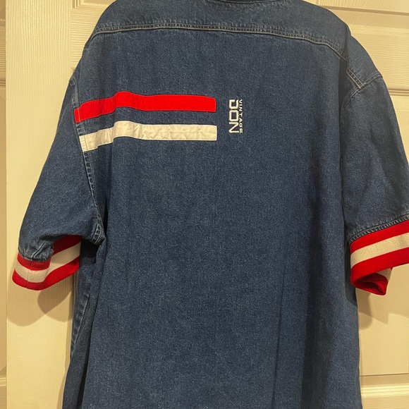 Vintage Don 3X button up Denim Shirt - Picture 7 of 7